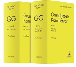 Abbildung von von Münch / Kunig | Grundgesetz-Kommentar: GG | 7. Auflage | 2021 | beck-shop.de