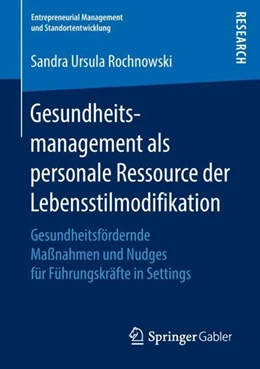 Abbildung von Rochnowski | Gesundheitsmanagement als personale Ressource der Lebensstilmodifikation | 1. Auflage | 2018 | beck-shop.de