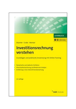 Abbildung von Däumler / Grabe | Investitionsrechnung verstehen | 14. Auflage | 2019 | beck-shop.de