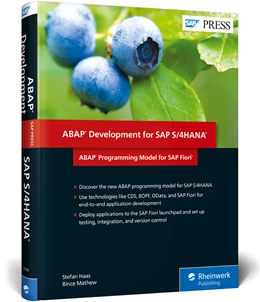 Abbildung von Haas / Mathew | ABAP Development for SAP S/4HANA | 1. Auflage | 2018 | beck-shop.de