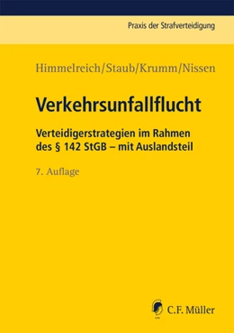 Abbildung von Himmelreich / Staub | Verkehrsunfallflucht | 7. Auflage | 2019 | Band 15 | beck-shop.de
