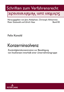 Abbildung von Konold / Gottwald | Konzerninsolvenz | 1. Auflage | 2018 | beck-shop.de
