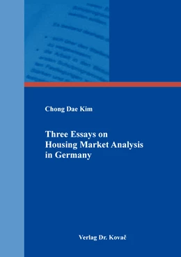 Abbildung von Kim | Three Essays on Housing Market Analysis in Germany | 1. Auflage | 2018 | 225 | beck-shop.de