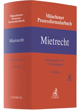 Abbildung von Münchener Prozessformularbuch Mietrecht | 6. Auflage | 2020 | Band 1 | beck-shop.de