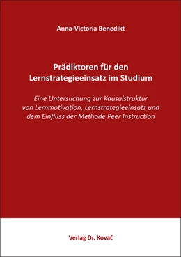 Abbildung von Benedikt | Prädiktoren für den Lernstrategieeinsatz im Studium | 1. Auflage | 2018 | 29 | beck-shop.de