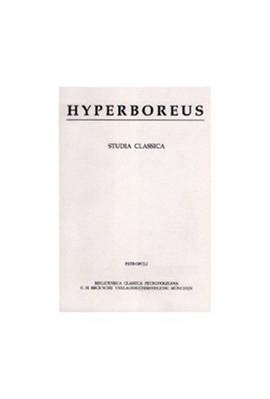 Cover: , Hyperboreus Vol. 24 Jg. 2018 Heft 2