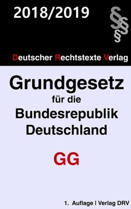 Abbildung von Drv | Grundgesetz | 1. Auflage | 2019 | beck-shop.de