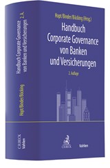 Abbildung von Hopt / Binder / Böcking (Hrsg.) | Handbuch Corporate Governance von Banken und Versicherungen | 2., erweiterte Auflage | 2020 | beck-shop.de