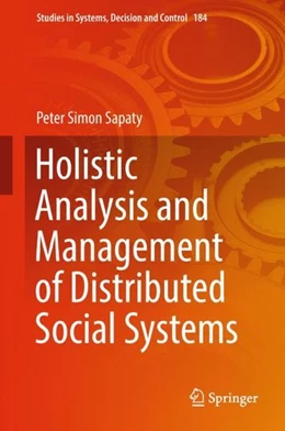 Abbildung von Sapaty | Holistic Analysis and Management of Distributed Social Systems | 1. Auflage | 2018 | beck-shop.de