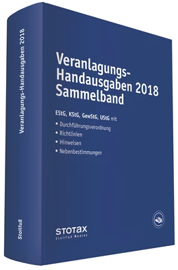 Abbildung von Veranlagungs-Handausgaben 2018 Sammelband | 1. Auflage | 2019 | beck-shop.de