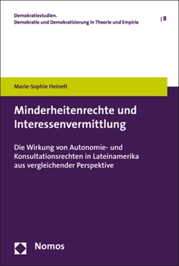 Abbildung von Heinelt | Minderheitenrechte und Interessenvermittlung | 1. Auflage | 2018 | 8 | beck-shop.de