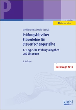 Abbildung von Mecklenbrauck / Müller | Prüfungsklassiker Steuerlehre für Steuerfachangestellte | 5. Auflage | 2019 | beck-shop.de