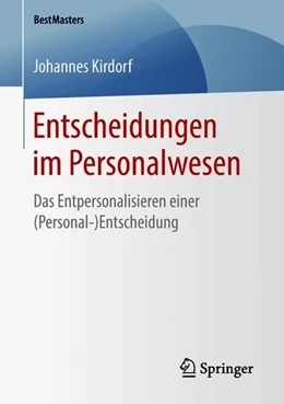 Abbildung von Kirdorf | Entscheidungen im Personalwesen | 1. Auflage | 2018 | beck-shop.de
