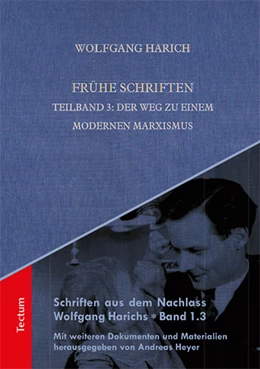 Abbildung von Harich / Heyer | Frühe Schriften | 1. Auflage | 2018 | 1.3 | beck-shop.de