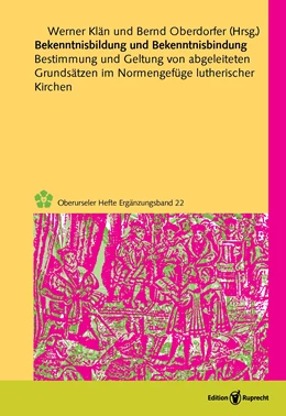 Abbildung von Klän / Oberdorfer | Bekenntnisbildung und Bekenntnisbindung | 1. Auflage | 2019 | beck-shop.de