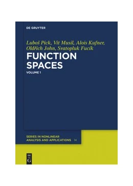 Abbildung von Pick / Musil | Function Spaces, 1 | 3. Auflage | 2024 | 14 | beck-shop.de