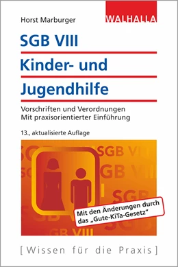 Abbildung von Marburger | SGB VIII - Kinder- und Jugendhilfe | 13. Auflage | 2019 | beck-shop.de