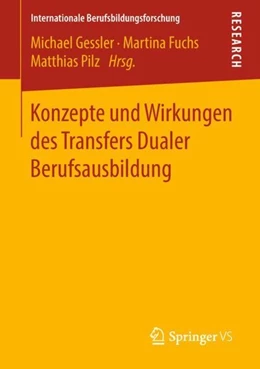 Abbildung von Gessler / Fuchs | Konzepte und Wirkungen des Transfers Dualer Berufsausbildung | 1. Auflage | 2018 | beck-shop.de