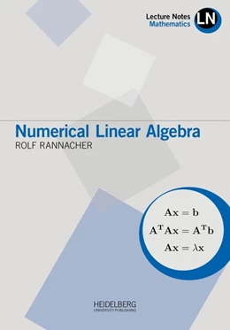 Abbildung von Rannacher | Numerical Linear Algebra | 1. Auflage | 2018 | beck-shop.de