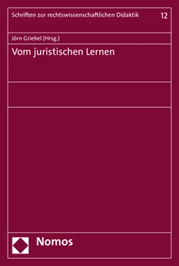 Abbildung von Griebel | Vom juristischen Lernen | 1. Auflage | 2019 | beck-shop.de