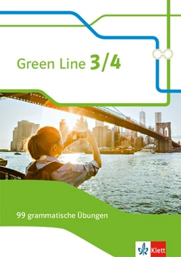 Abbildung von Green Line 3/4. 99 grammatische Übungen mit Lösungen Klasse 7/8. (G8 und G9) Bundesausgabe ab 2014. Klasse | 1. Auflage | 2019 | beck-shop.de