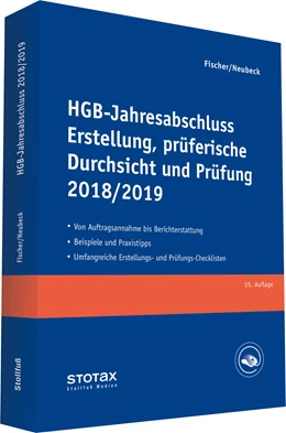 Abbildung von Fischer / Neubeck | HGB-Jahresabschluss - Erstellung, prüferische Durchsicht und Prüfung 2018/19 | 15. Auflage | 2019 | beck-shop.de