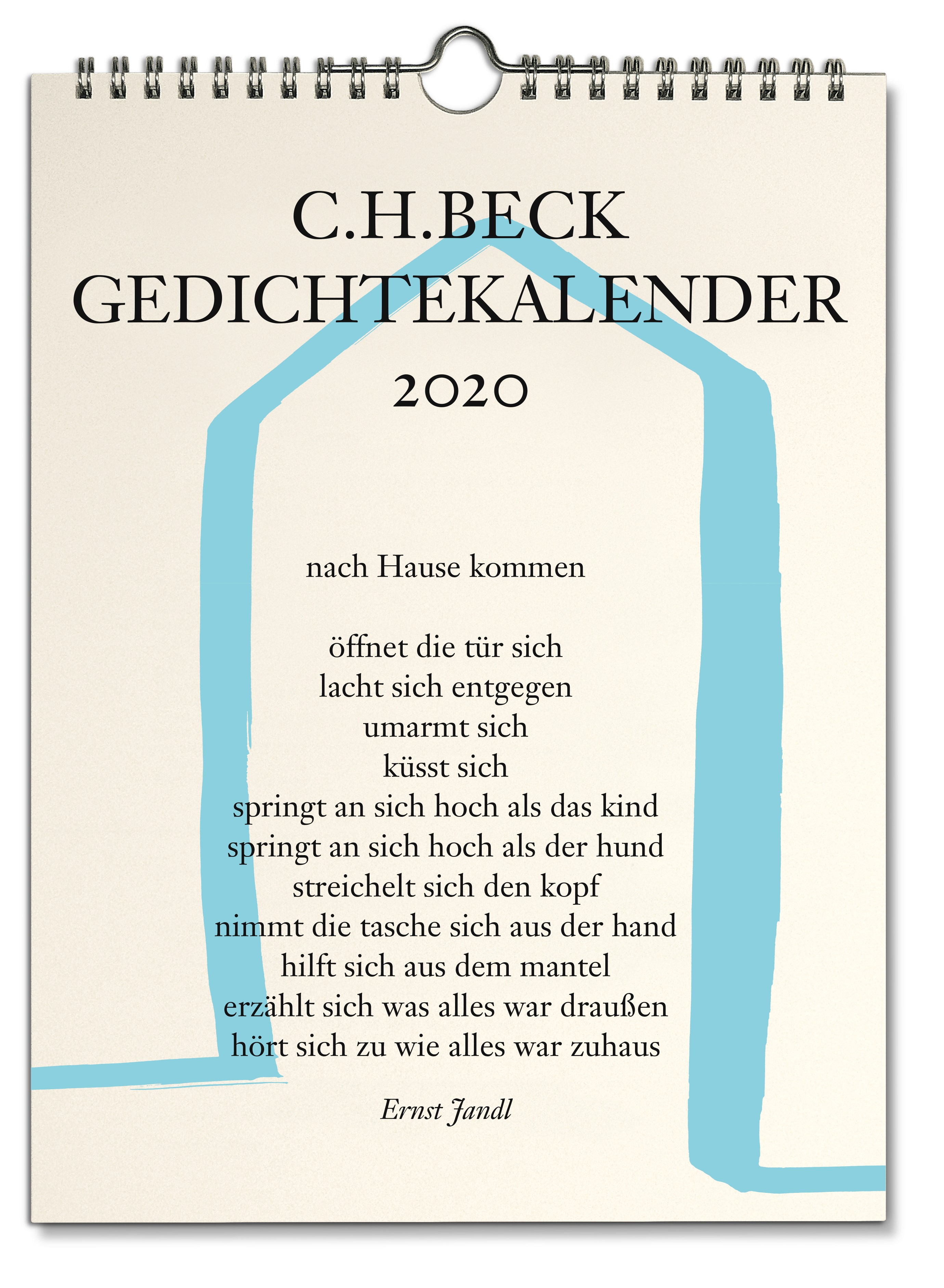 Cover: Petersdorff, Dirk von, C.H. Beck Gedichtekalender