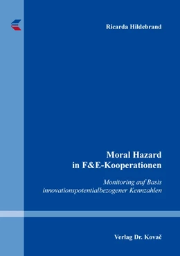 Abbildung von Hildebrand | Moral Hazard in F&E-Kooperationen | 1. Auflage | 2019 | 501 | beck-shop.de
