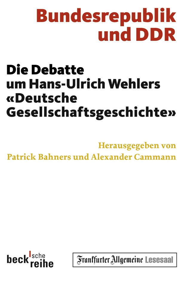 Cover: Bahners, Patrick / Cammann, Alexander, Bundesrepublik und DDR