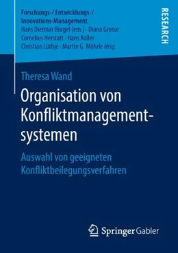 Abbildung von Wand | Organisation von Konfliktmanagementsystemen | 1. Auflage | 2018 | beck-shop.de