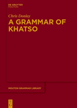 Abbildung von Donlay | A Grammar of Khatso | 1. Auflage | 2019 | 77 | beck-shop.de