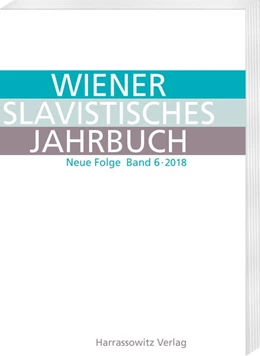 Abbildung von Newerkla / Poljakov | Wiener Slavistisches Jahrbuch. Neue Folge 6 (2018) | 1. Auflage | 2018 | beck-shop.de