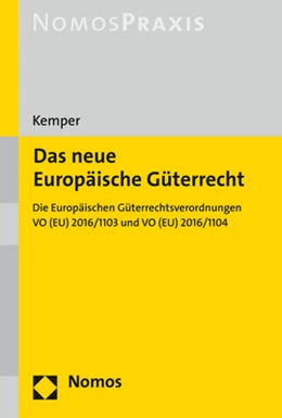 Abbildung von Kemper | Das neue Europäische Güterrecht | 1. Auflage | 2025 | beck-shop.de