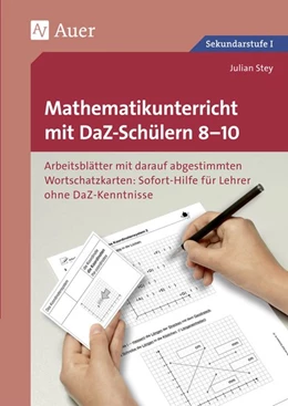 Abbildung von Stey | Mathematikunterricht mit DaZ-Schülern 8-10 | 1. Auflage | 2018 | beck-shop.de