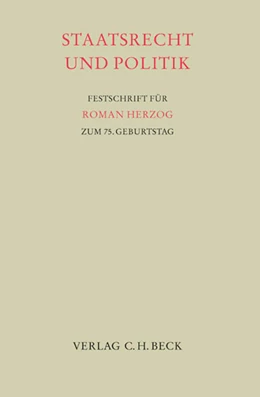 Abbildung von Staatsrecht und Politik | 1. Auflage | 2009 | beck-shop.de