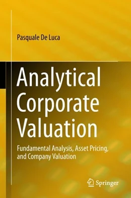 Abbildung von De Luca | Analytical Corporate Valuation | 1. Auflage | 2018 | beck-shop.de