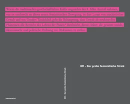Abbildung von 8M - Der große feministische Streik | 1. Auflage | 2018 | beck-shop.de