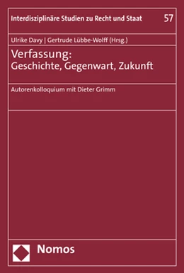 Abbildung von Davy / Lübbe-Wolff | Verfassung: Geschichte, Gegenwart, Zukunft | 1. Auflage | 2018 | 57 | beck-shop.de