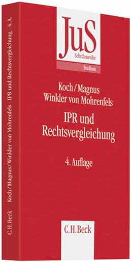 Abbildung von Koch / Magnus | IPR und Rechtsvergleichung | 4. Auflage | 2010 | Band 106 | beck-shop.de