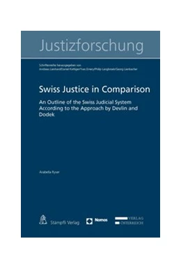 Abbildung von Ryser | Swiss Justice in Comparison | 1. Auflage | 2018 | 17 | beck-shop.de