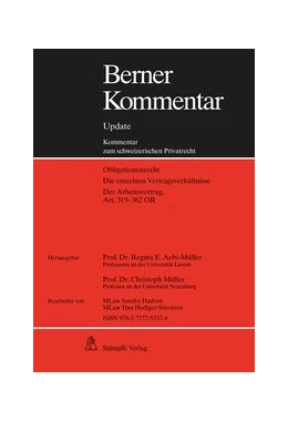 Abbildung von Aebi-Müller / Müller | Arbeitsrecht, Art. 319-362 OR, 10. Ergänzungslieferung | 1. Auflage | 2018 | 10 | beck-shop.de