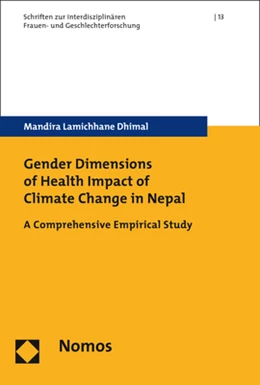 Abbildung von Lamichhane Dhimal | Gender Dimensions of Health Impact of Climate Change in Nepal | 1. Auflage | 2018 | 13 | beck-shop.de