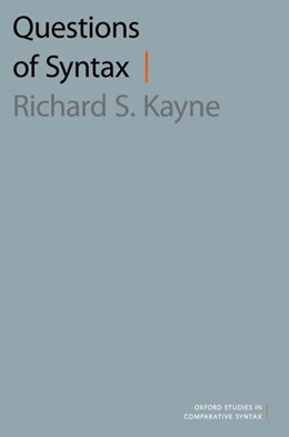 Abbildung von Kayne | Questions of Syntax | 1. Auflage | 2019 | beck-shop.de