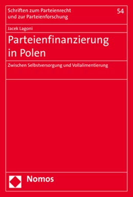 Abbildung von Lagoni | Parteienfinanzierung in Polen | 1. Auflage | 2019 | 54 | beck-shop.de