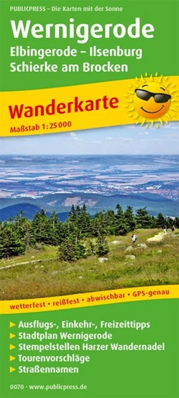 Abbildung von Wanderkarte Wernigerode - Elbingerode - Ilsenburg - Schierke am Brocken 1 : 25 000 | 7. Auflage | 2018 | beck-shop.de