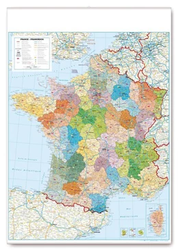 Abbildung von Departementkarte Frankreich | 1. Auflage | 2018 | beck-shop.de