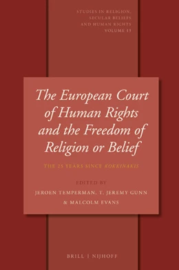 Abbildung von Temperman / Gunn | The European Court of Human Rights and the Freedom of Religion or Belief | 1. Auflage | 2019 | 13 | beck-shop.de