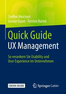 Abbildung von Weichert / Quint | Quick Guide UX Management | 1. Auflage | 2018 | beck-shop.de