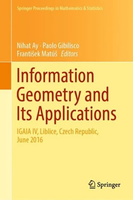 Abbildung von Ay / Gibilisco | Information Geometry and Its Applications | 1. Auflage | 2018 | beck-shop.de