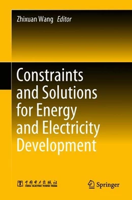 Abbildung von Wang | Constraints and Solutions for Energy and Electricity Development | 1. Auflage | 2018 | beck-shop.de